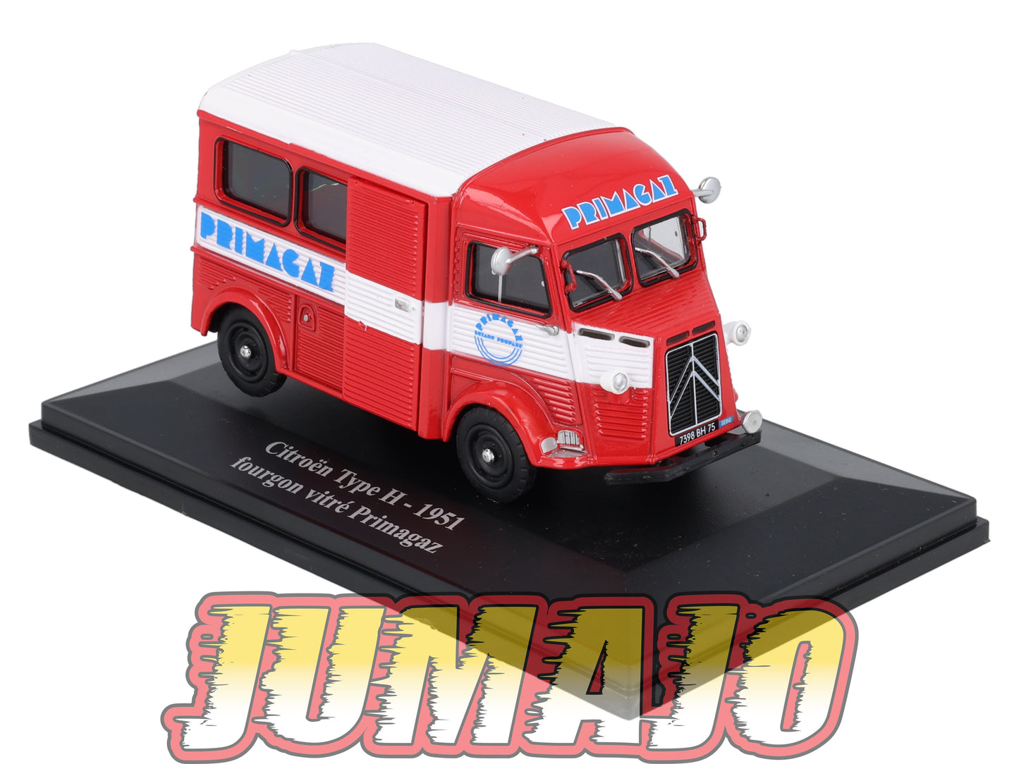 HY45 1/43 ELIGOR Hachette CITROEN Type H Fourgon vitré Primagaz 1951