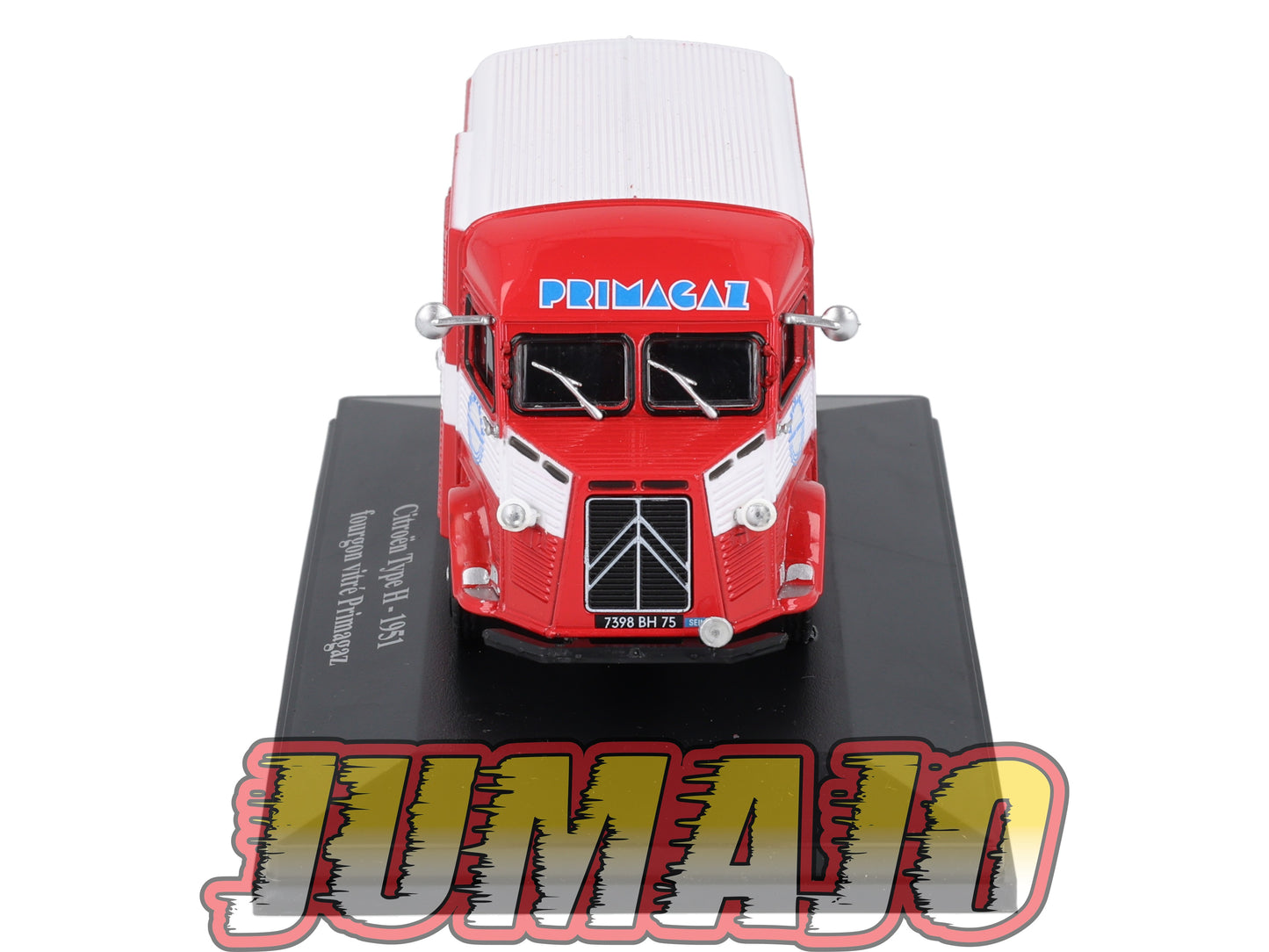 HY45 1/43 ELIGOR Hachette CITROEN Type H Fourgon vitré Primagaz 1951