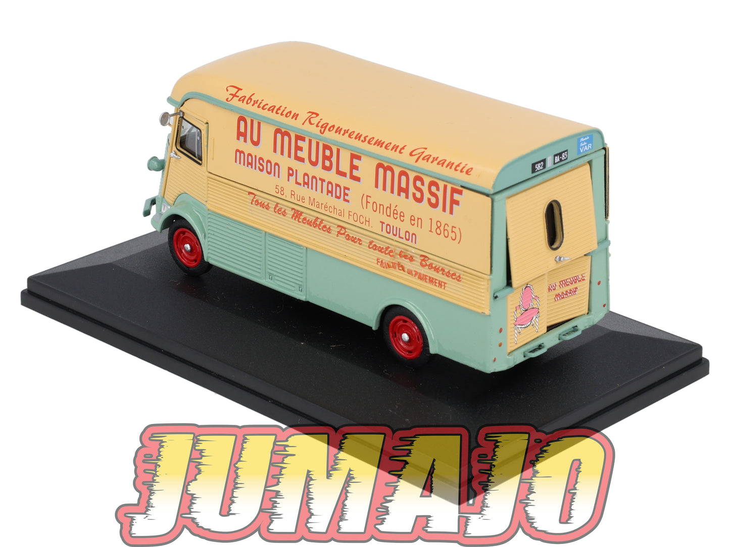 HY49 1/43 ELIGOR Hachette CITROEN Type HZ Châssis long 1200kg 1956