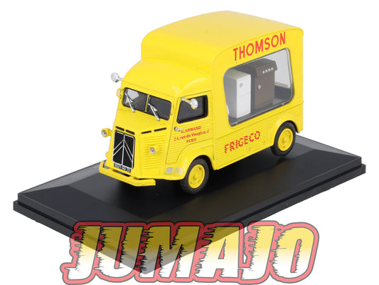 HY4 1/43 ELIGOR Hachette CITROEN Type HZ Carrosserie vitrine THOMSON 1959