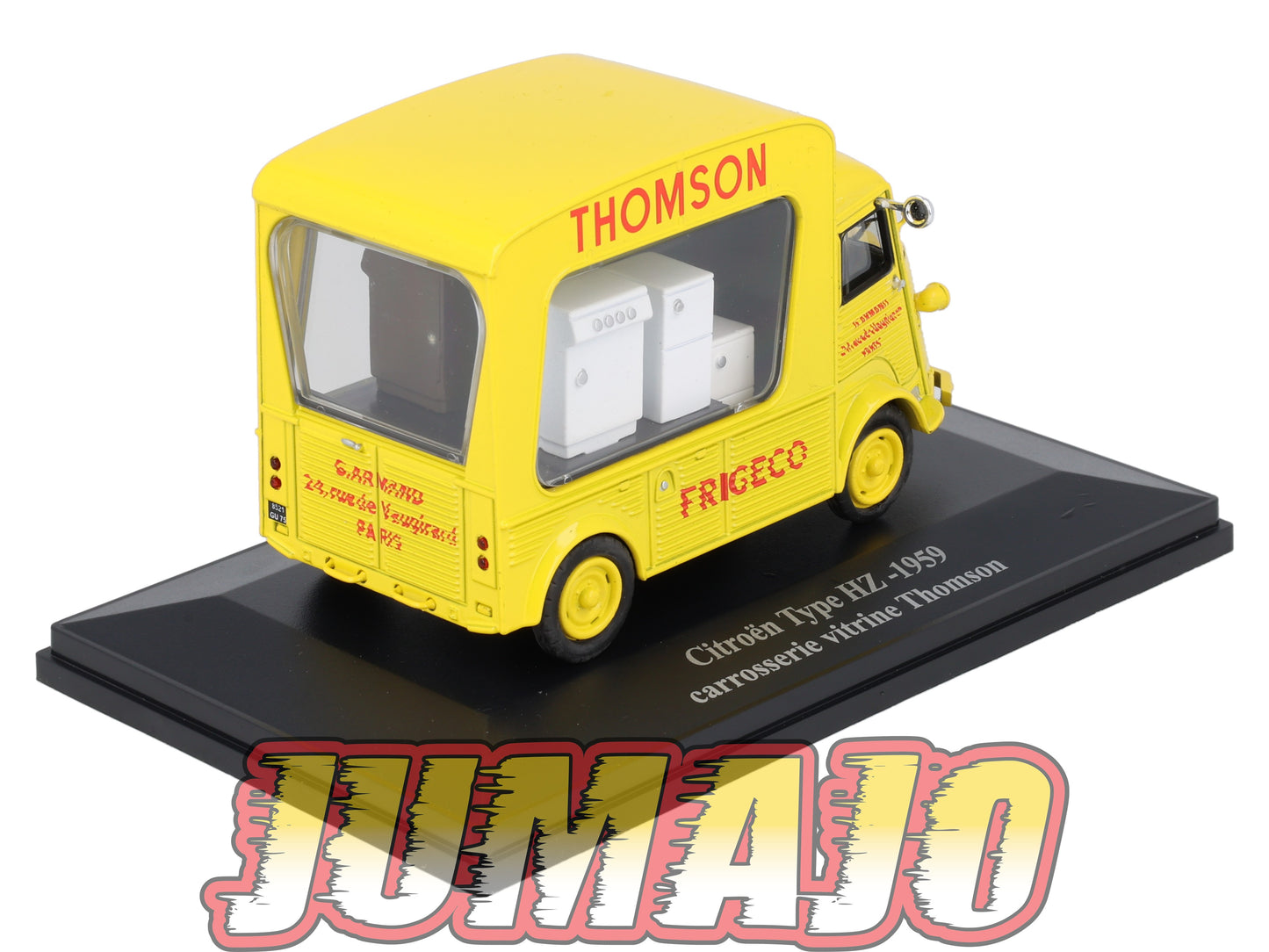 HY4 1/43 ELIGOR Hachette CITROEN Type HZ Carrosserie vitrine THOMSON 1959
