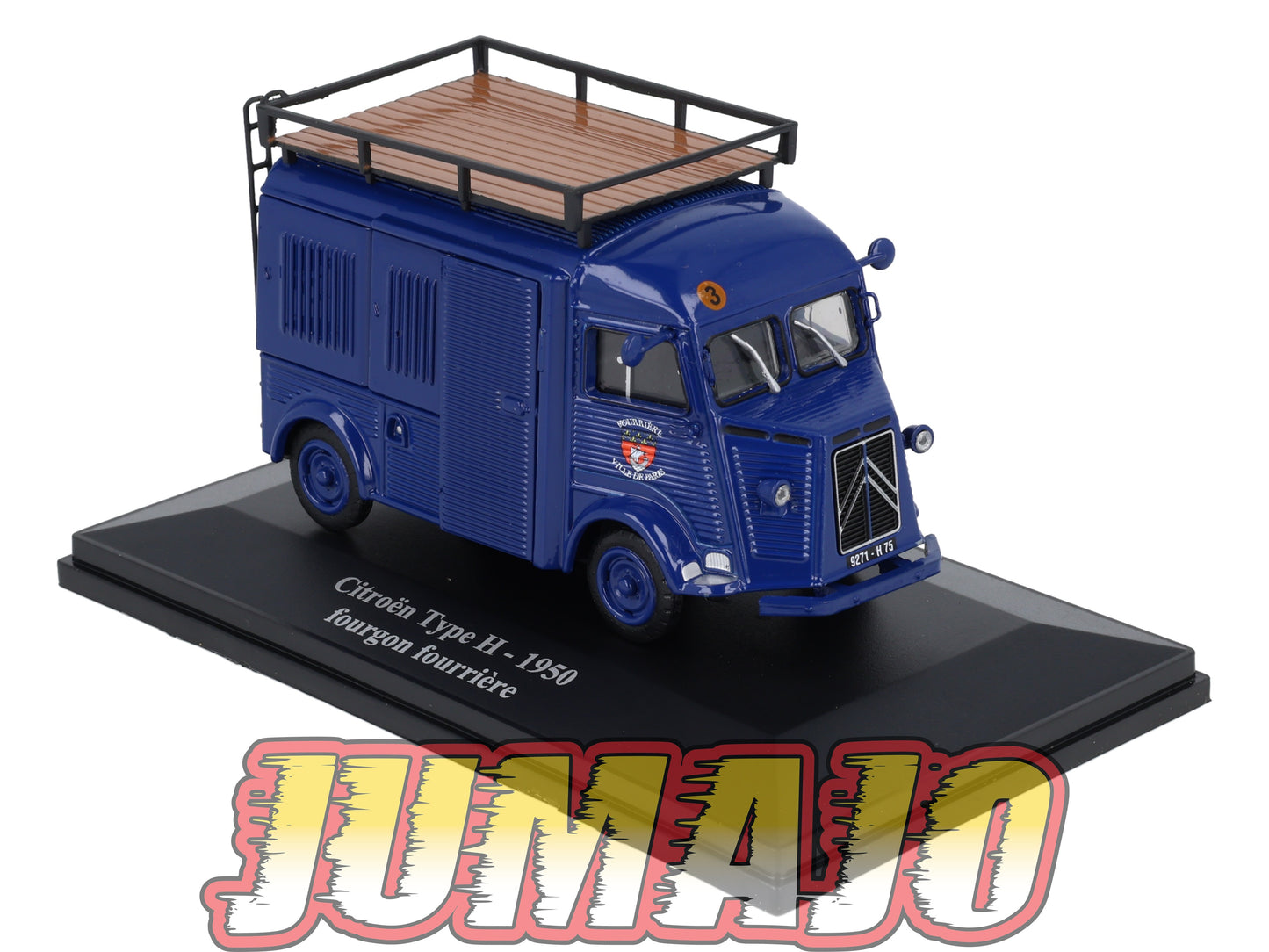 HY51 1/43 ELIGOR Hachette CITROEN Type H Fourgon Fourrière 1950