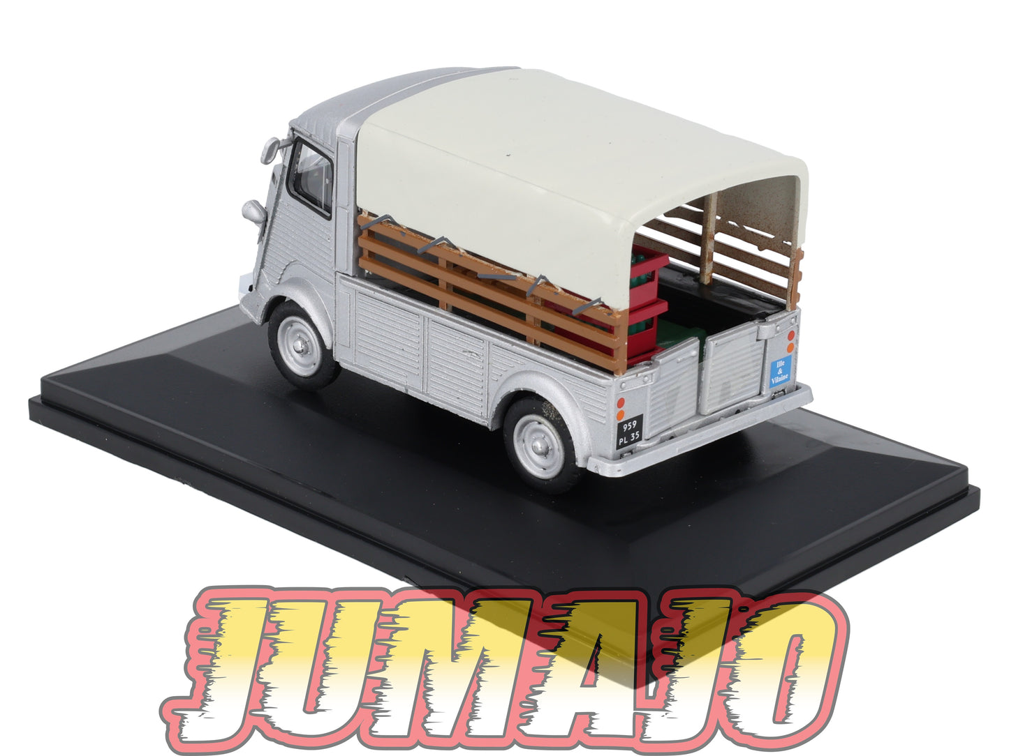 HY53 1/43 ELIGOR Hachette CITROEN Type H pick-up bâché maraîcher 1967