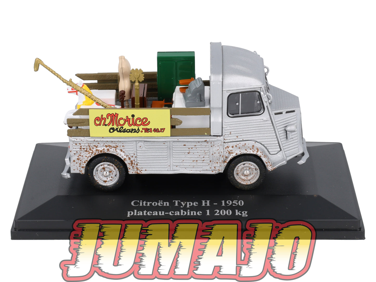 HY55 1/43 ELIGOR Hachette CITROEN Type H Plateau-cabine 1200 kg 1950