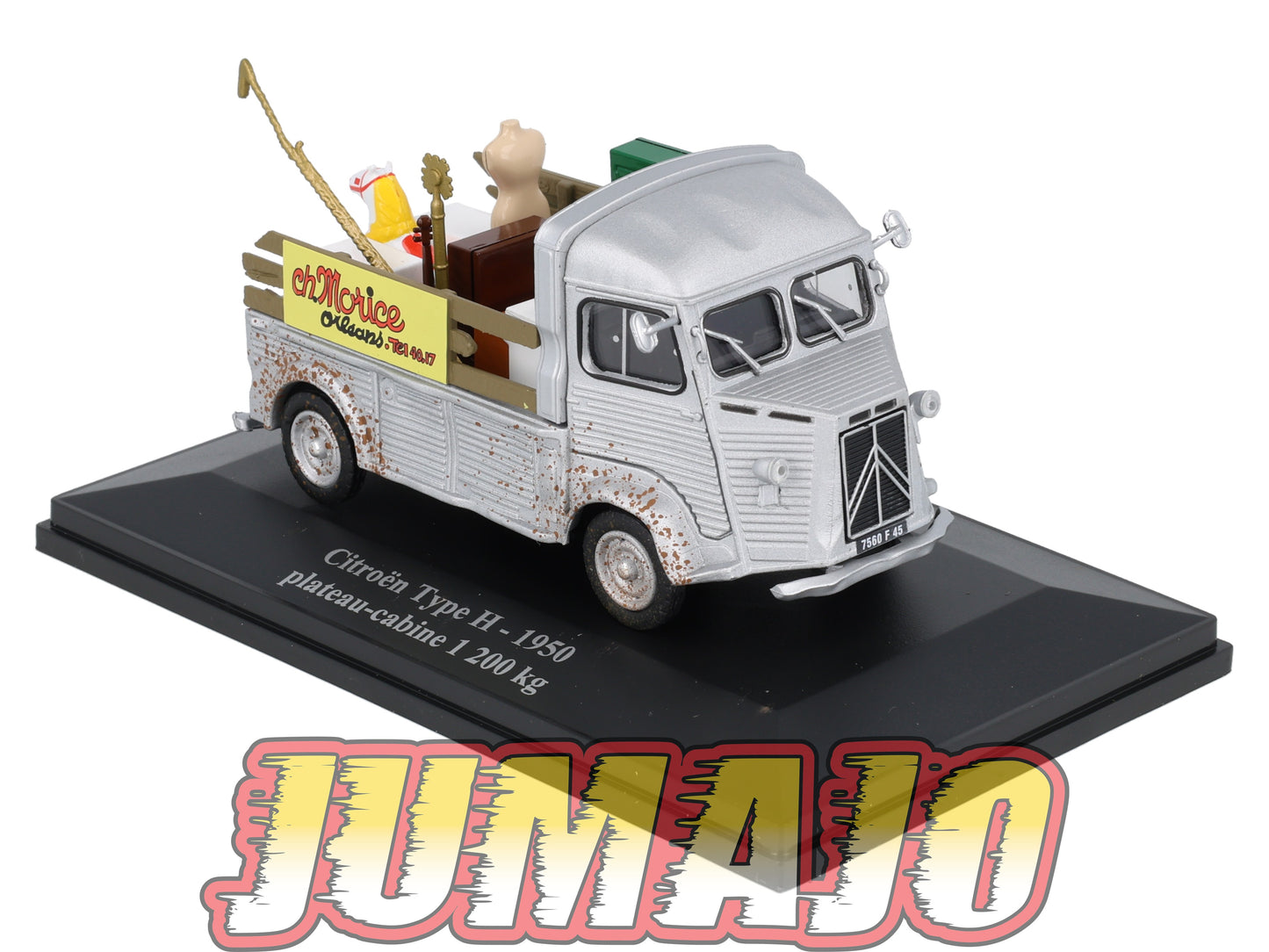 HY55 1/43 ELIGOR Hachette CITROEN Type H Plateau-cabine 1200 kg 1950