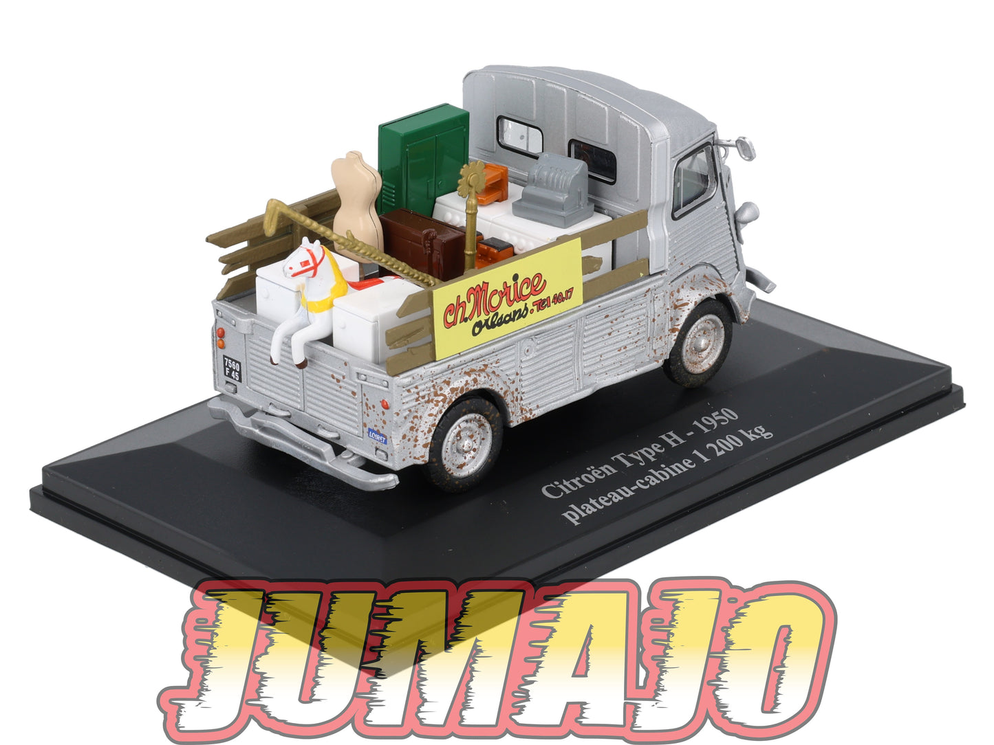 HY55 1/43 ELIGOR Hachette CITROEN Type H Plateau-cabine 1200 kg 1950