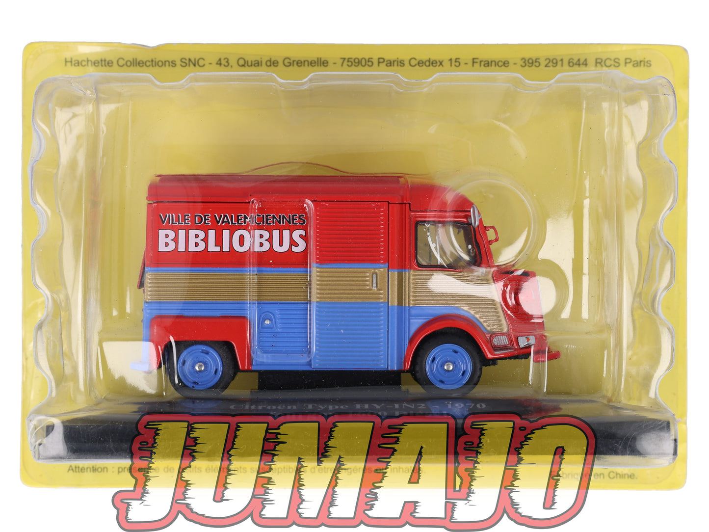 HY58 1/43 ELIGOR Hachette CITROEN Type HY-IN2 Fourgon 1600 Diesel BIBLIOBUS 1970
