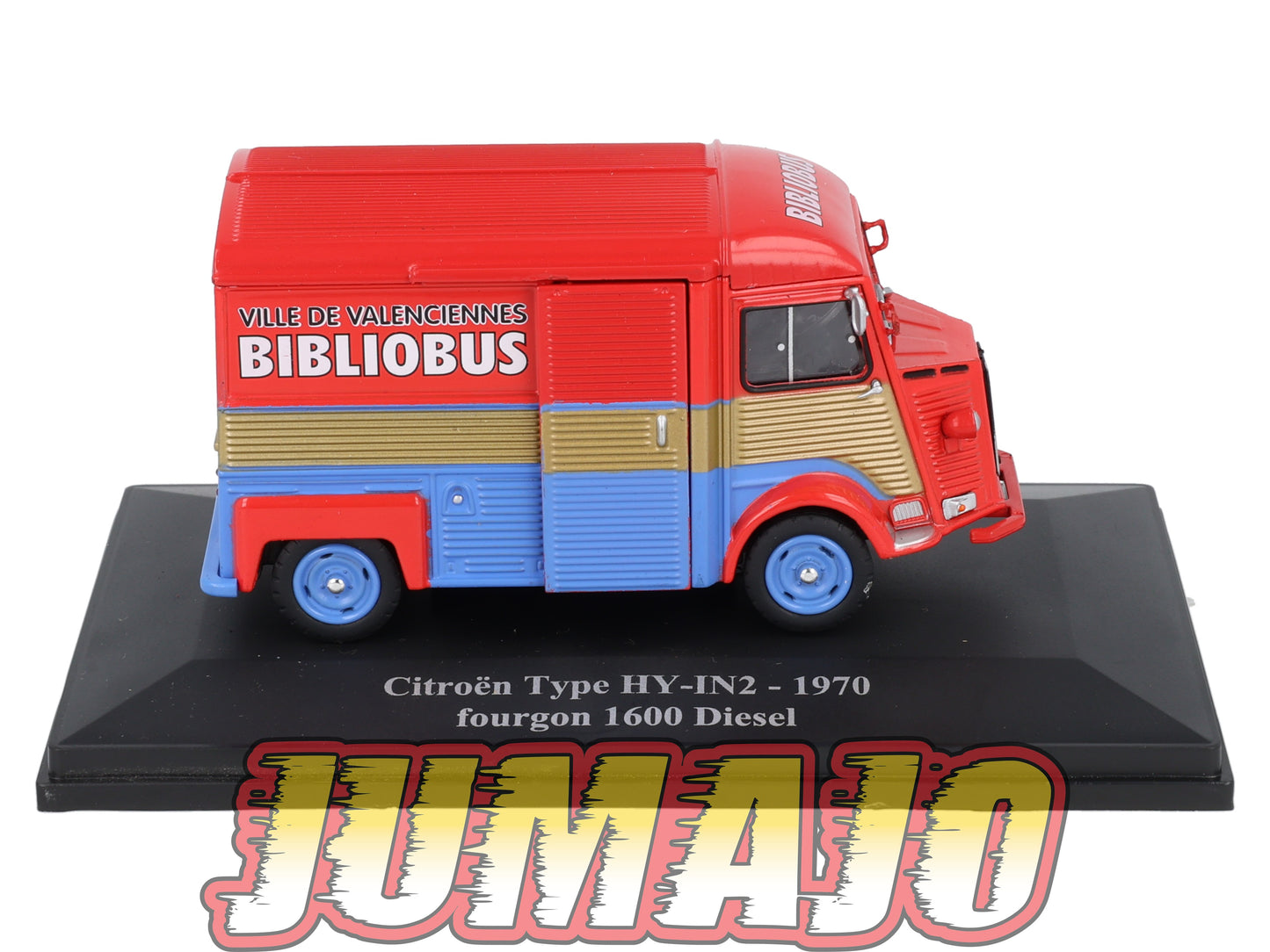 HY58 1/43 ELIGOR Hachette CITROEN Type HY-IN2 Fourgon 1600 Diesel BIBLIOBUS 1970