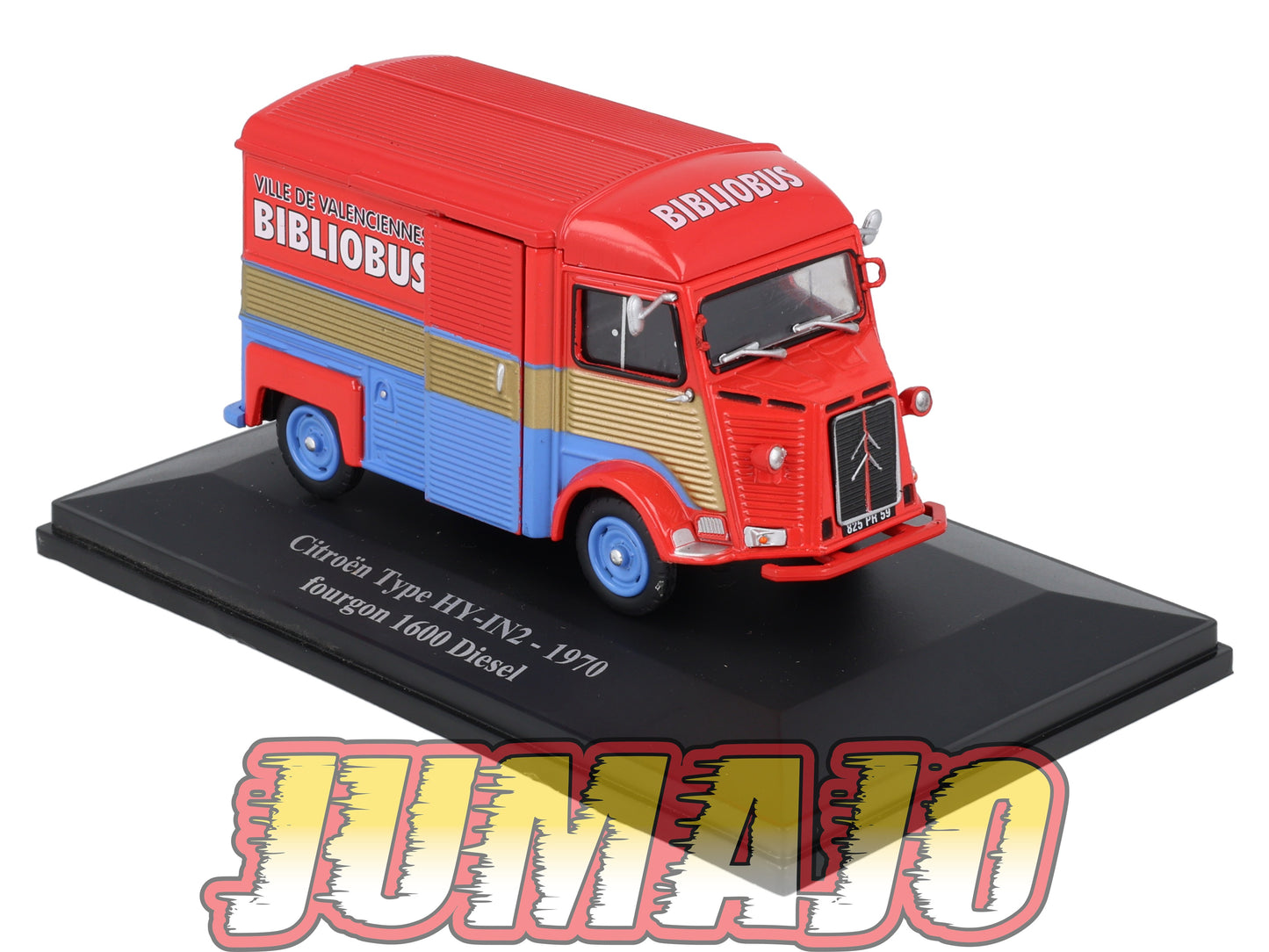 HY58 1/43 ELIGOR Hachette CITROEN Type HY-IN2 Fourgon 1600 Diesel BIBLIOBUS 1970