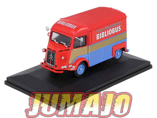 HY58 1/43 ELIGOR Hachette CITROEN Type HY-IN2 Fourgon 1600 Diesel BIBLIOBUS 1970