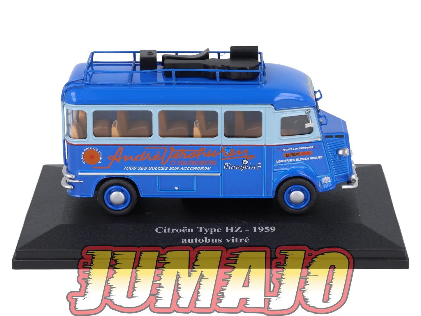 HY5 1/43 ELIGOR Hachette CITROEN Type HZ Autobus vitré 1959