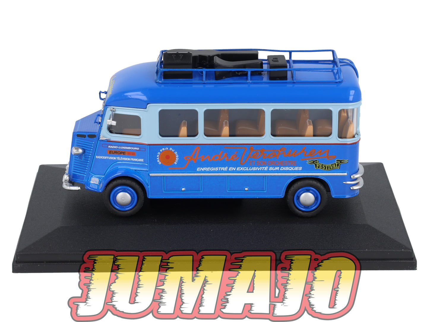 HY5 1/43 ELIGOR Hachette CITROEN Type HZ Autobus vitré 1959