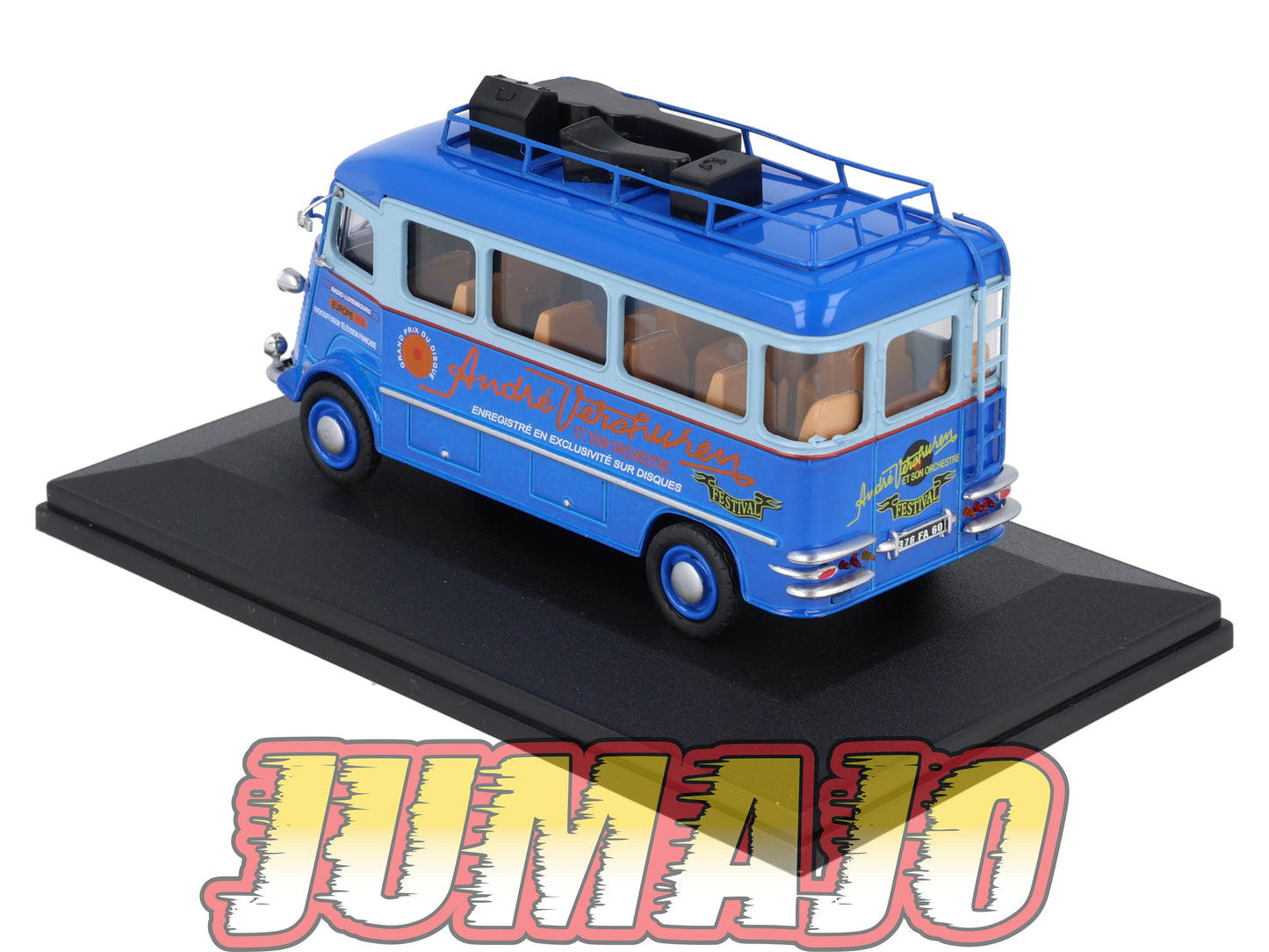 HY5 1/43 ELIGOR Hachette CITROEN Type HZ Autobus vitré 1959