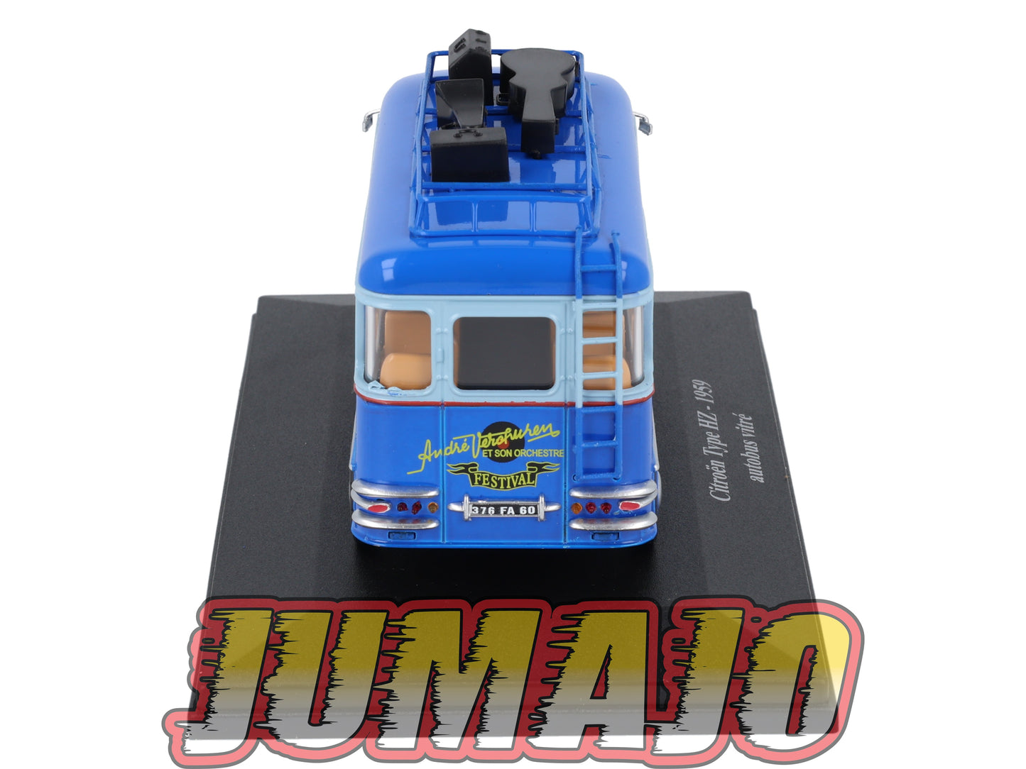 HY5 1/43 ELIGOR Hachette CITROEN Type HZ Autobus vitré 1959