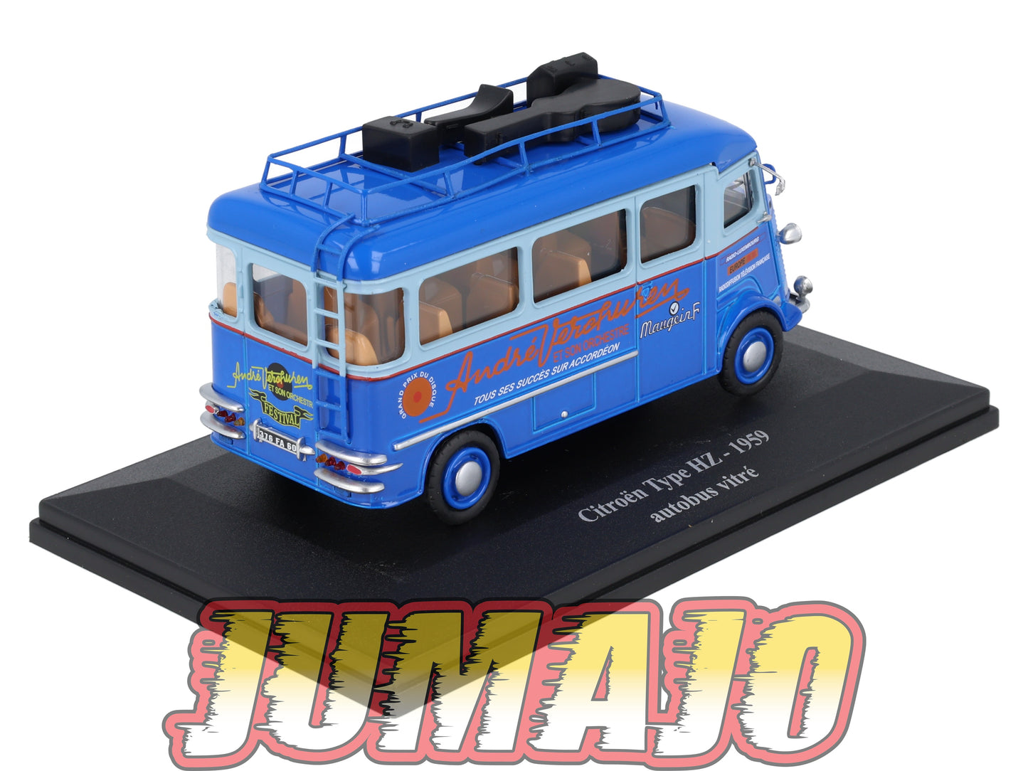 HY5 1/43 ELIGOR Hachette CITROEN Type HZ Autobus vitré 1959