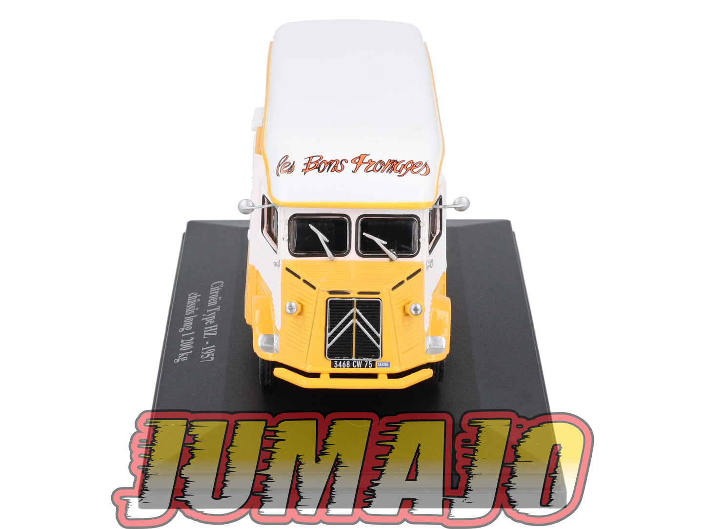 HY61 1/43 ELIGOR Hachette CITROEN Type HZ Châssis long 1200kg 1957 Les bons fromages