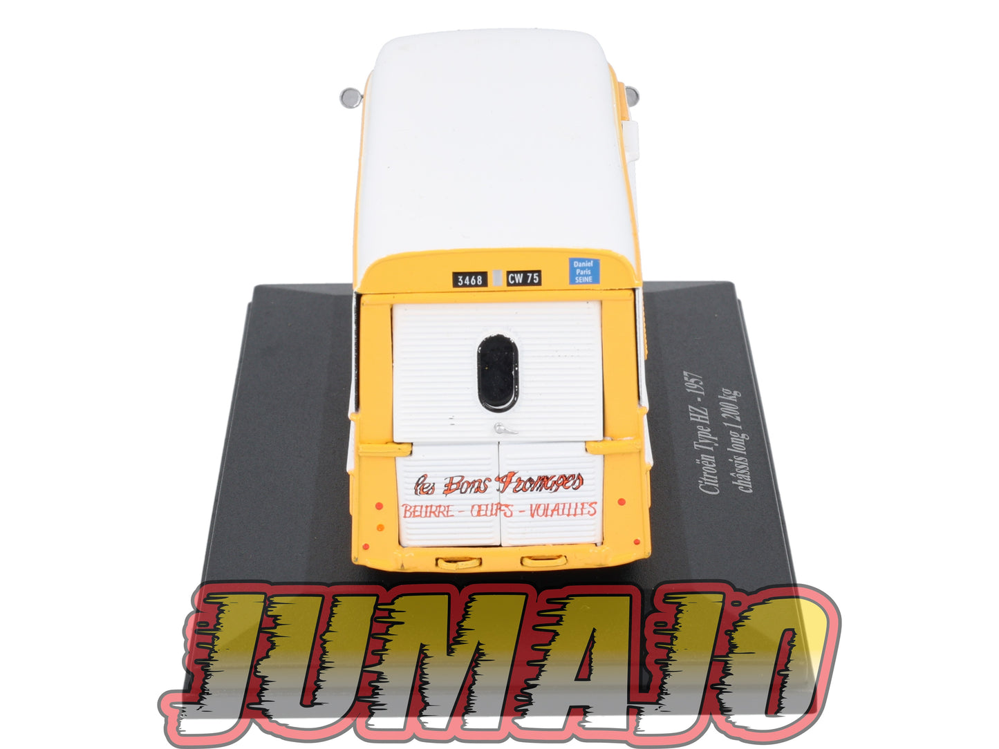 HY61 1/43 ELIGOR Hachette CITROEN Type HZ Châssis long 1200kg 1957 Les bons fromages