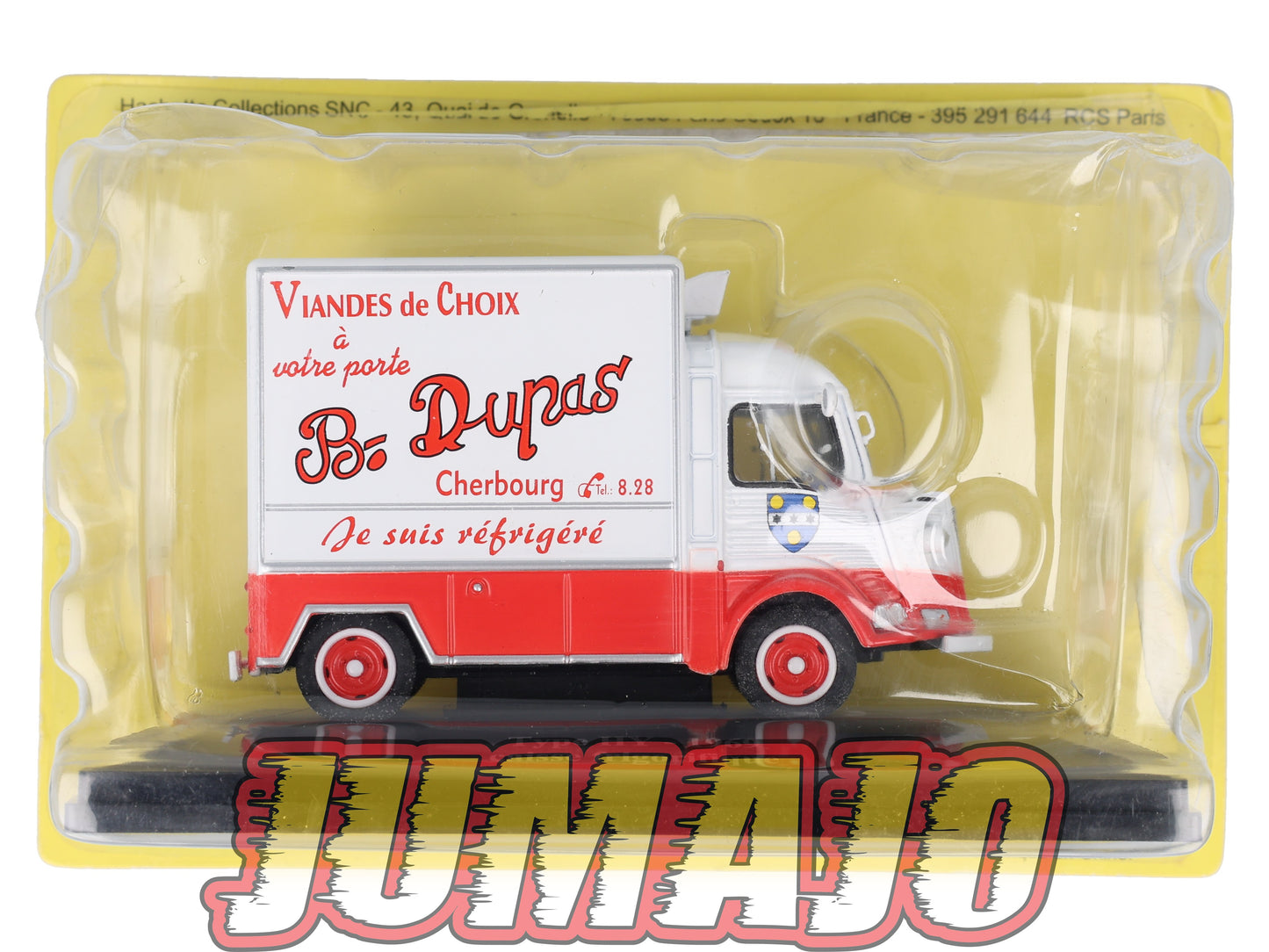 HY63 1/43 ELIGOR Hachette CITROEN Type HY Caisse frigorifique 1969 Dupas