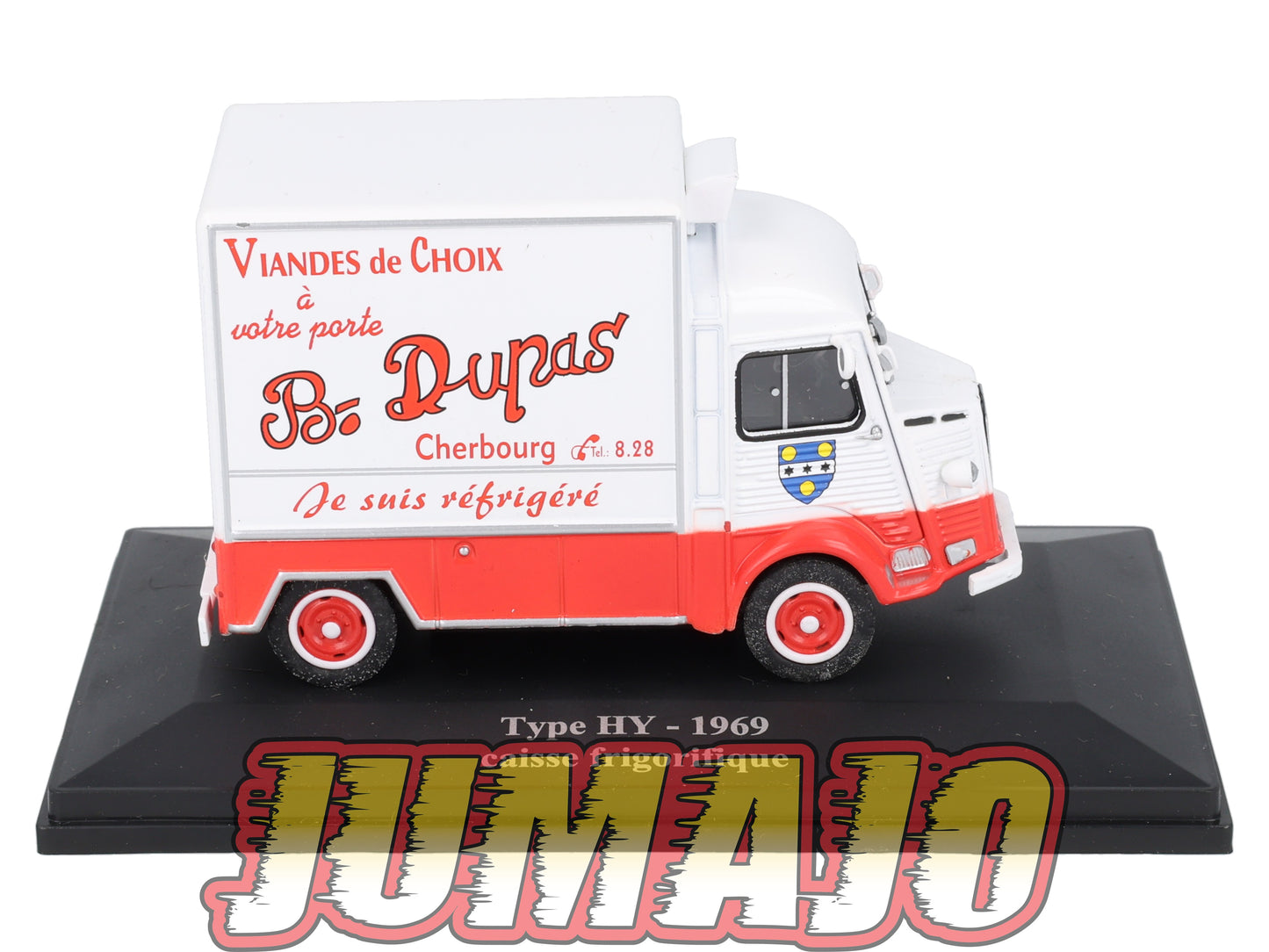 HY63 1/43 ELIGOR Hachette CITROEN Type HY Caisse frigorifique 1969 Dupas