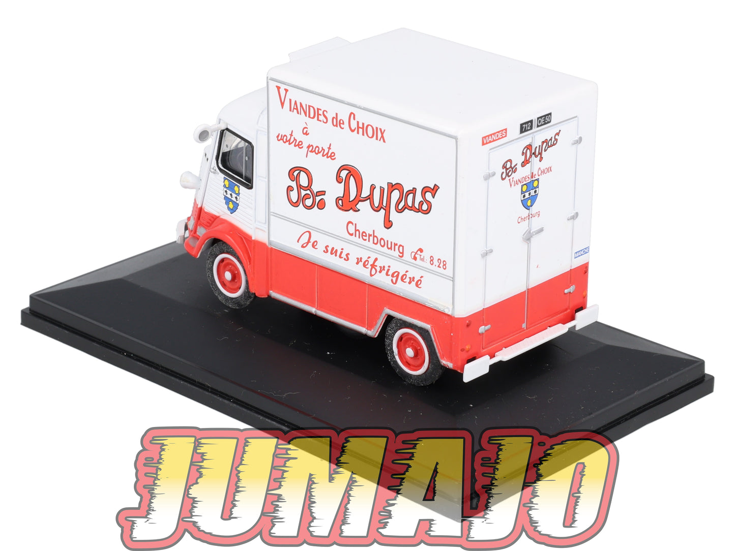 HY63 1/43 ELIGOR Hachette CITROEN Type HY Caisse frigorifique 1969 Dupas