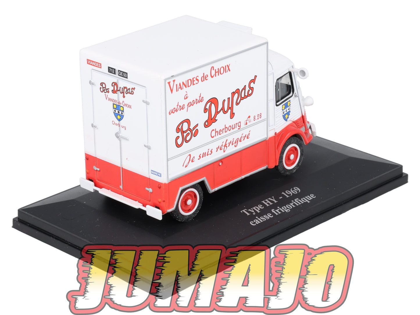 HY63 1/43 ELIGOR Hachette CITROEN Type HY Caisse frigorifique 1969 Dupas