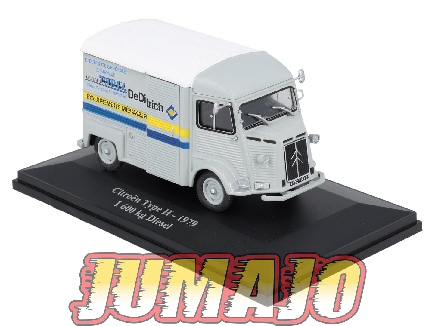 HY64 1/43 ELIGOR Hachette CITROEN Type H 1600 kg Diesel DeDietrich 1979