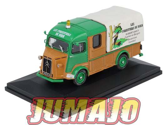 HY65 1/43 ELIGOR Hachette CITROEN Type HY Double cabine Forestiers du Born 1968