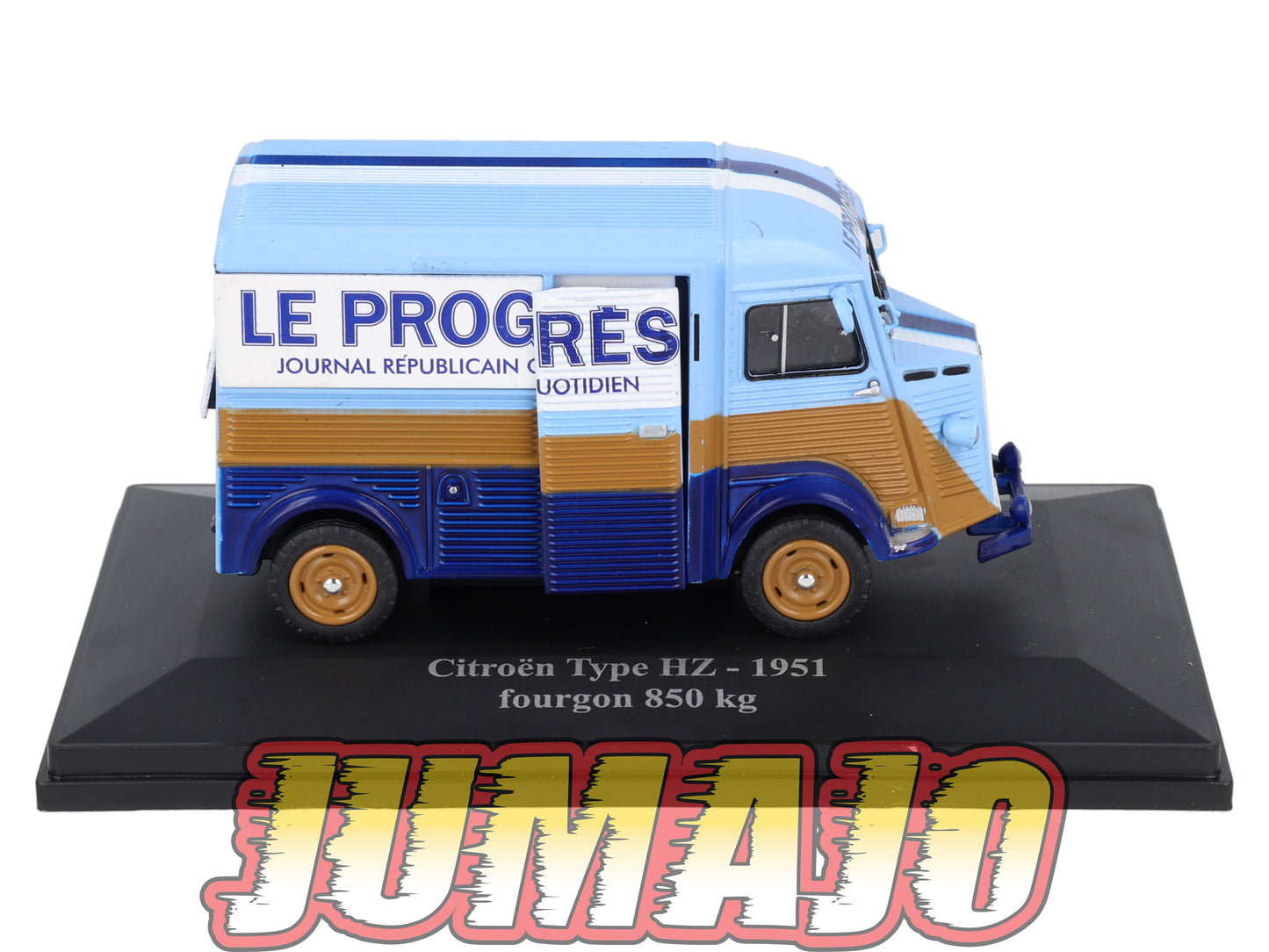 HY66 1/43 ELIGOR Hachette CITROEN Type HZ Fourgon 850 kg Le progrès 1951