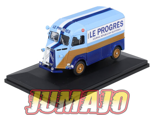 HY66 1/43 ELIGOR Hachette CITROEN Type HZ Fourgon 850 kg Le progrès 1951