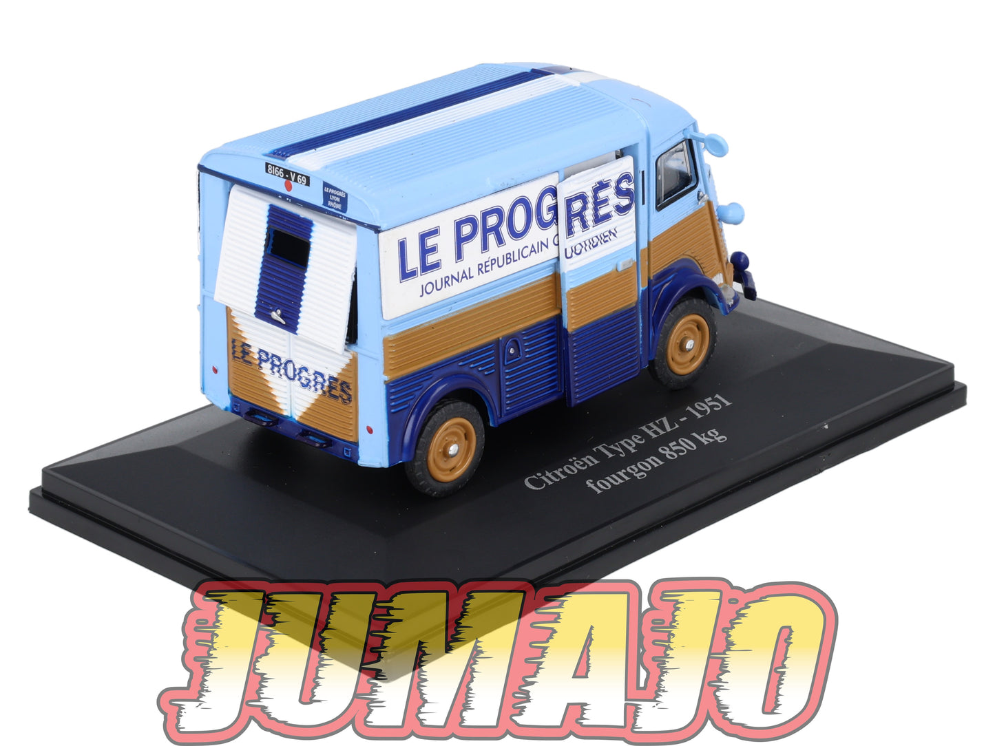 HY66 1/43 ELIGOR Hachette CITROEN Type HZ Fourgon 850 kg Le progrès 1951