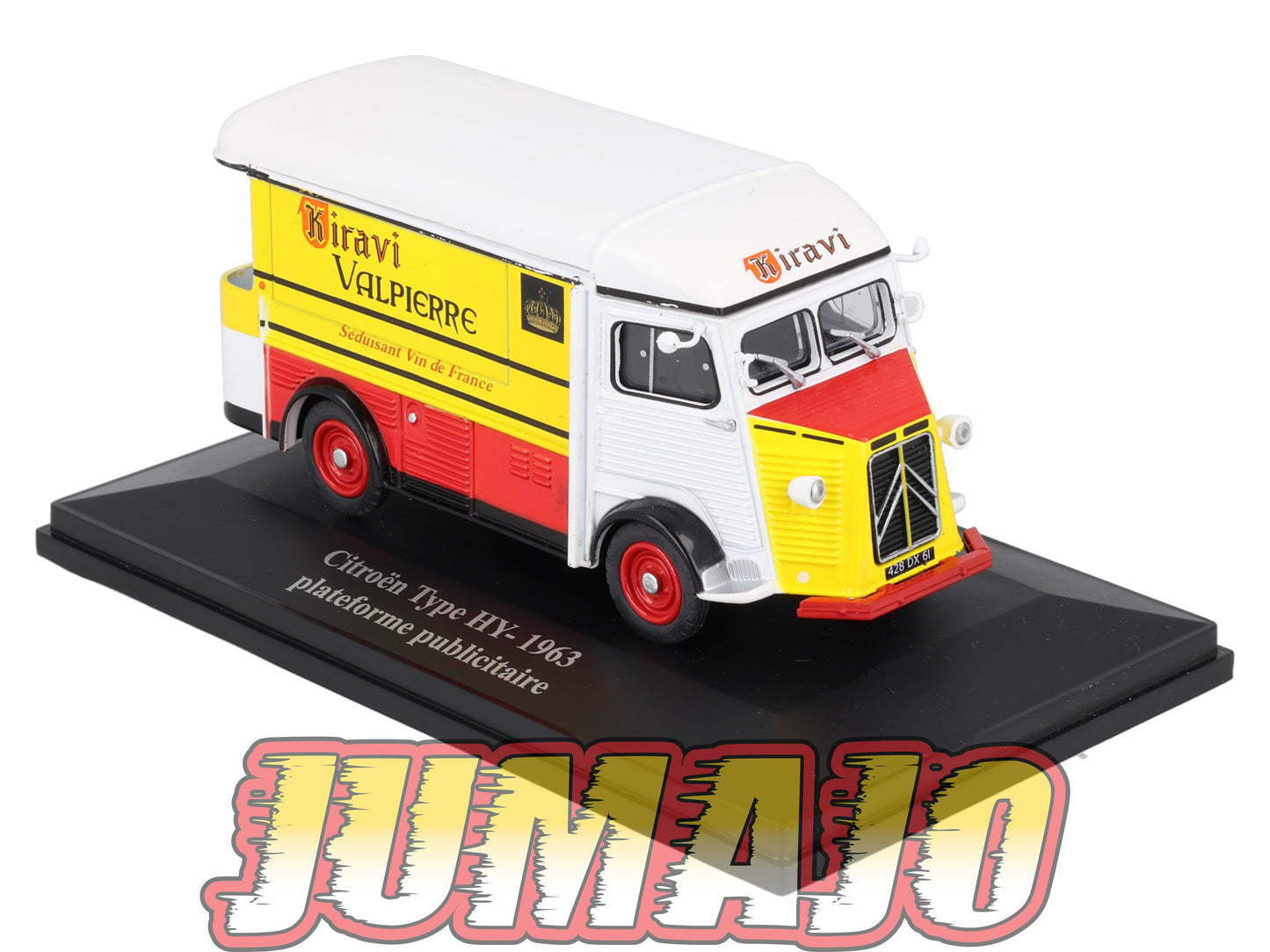 HY67 1/43 ELIGOR Hachette CITROEN Type HY Plateforme Publicitaire 1963