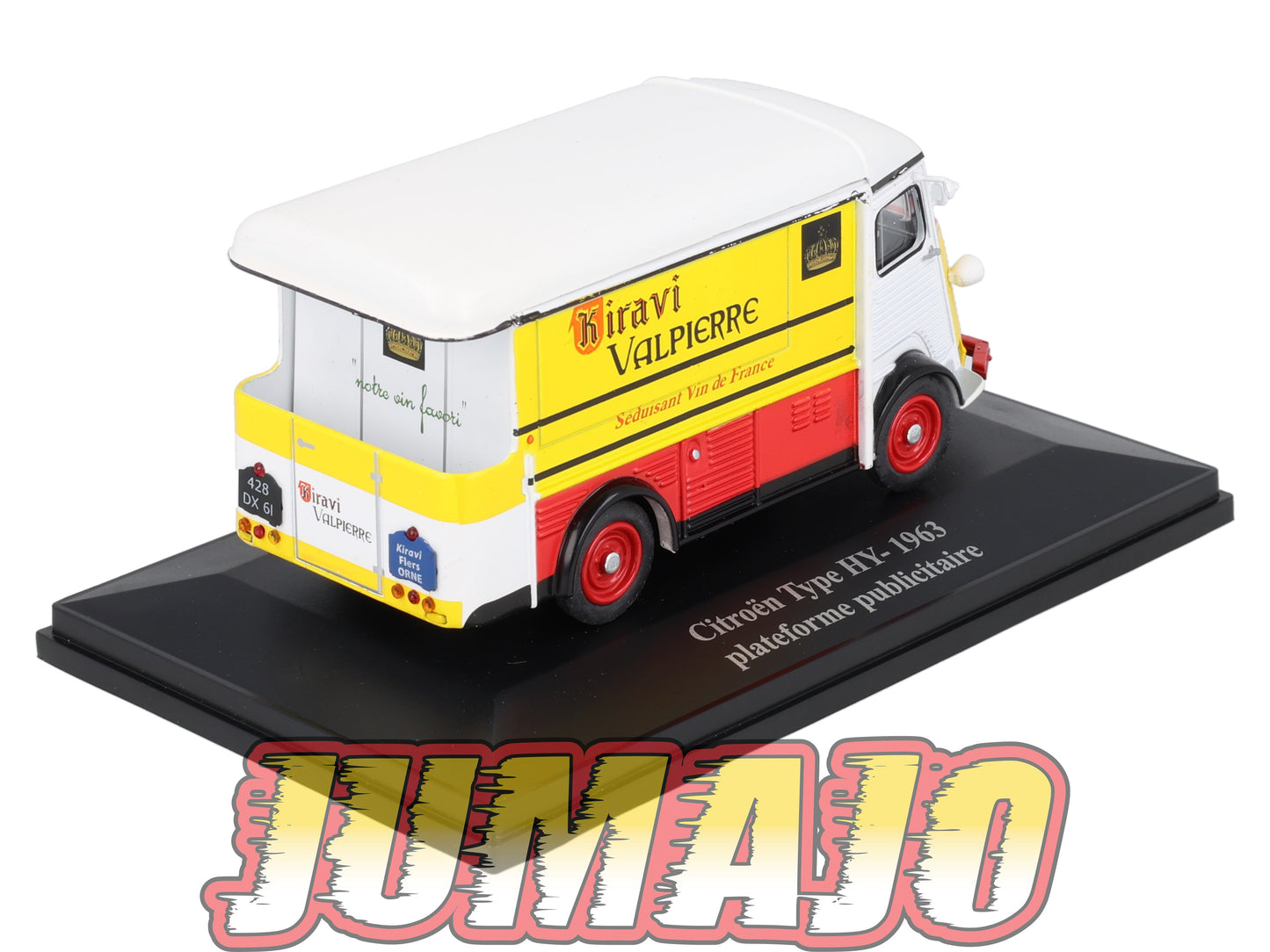 HY67 1/43 ELIGOR Hachette CITROEN Type HY Plateforme Publicitaire 1963