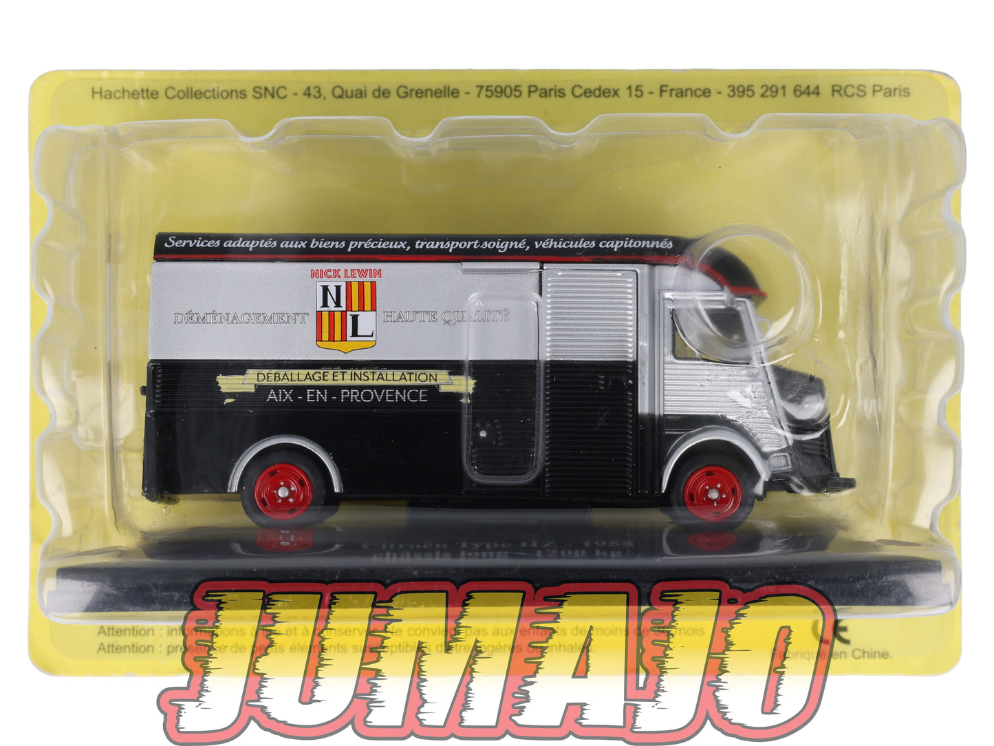 HY69 1/43 ELIGOR Hachette CITROEN Type HZ Châssis long 1200kg 1955