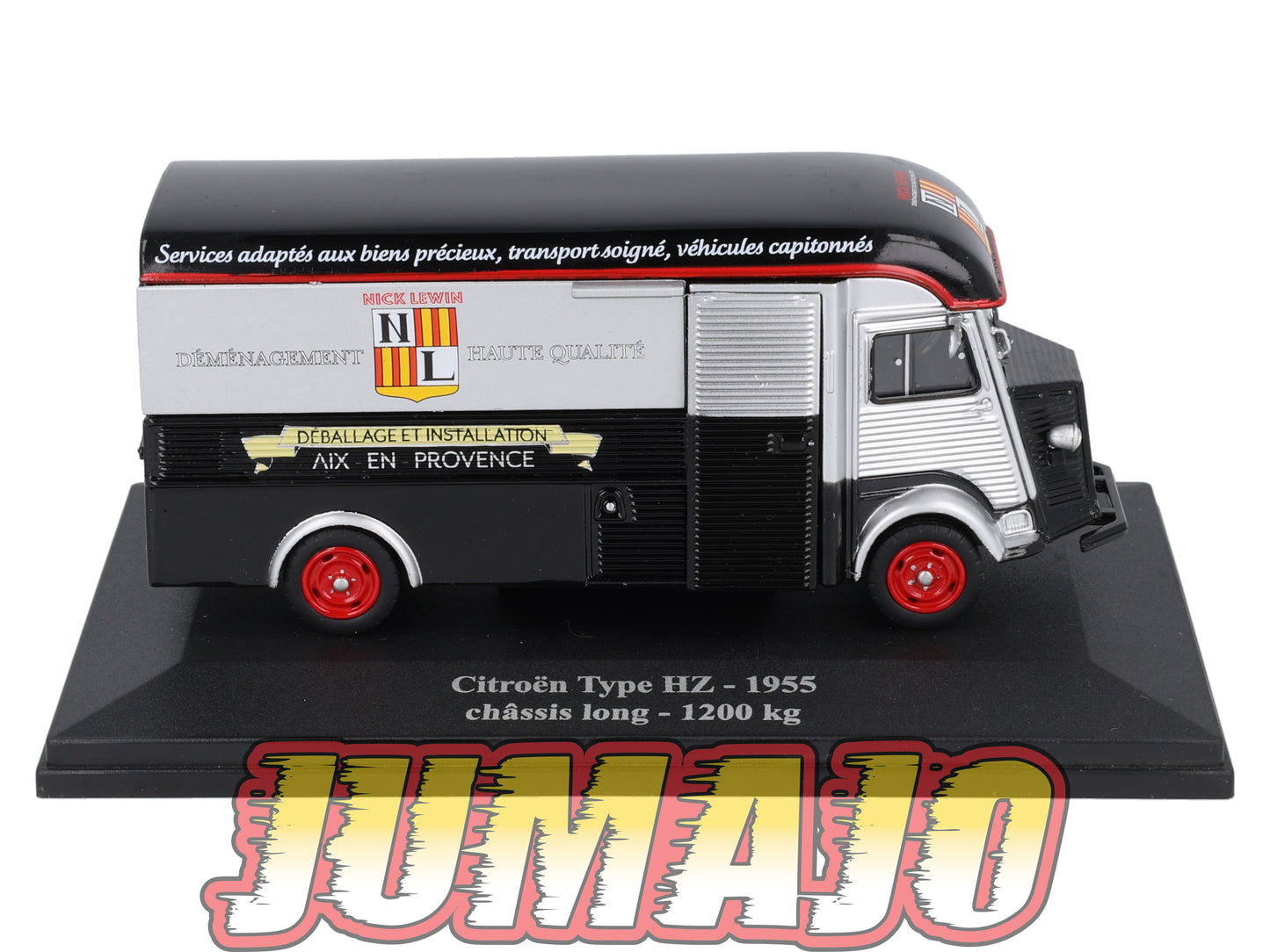 HY69 1/43 ELIGOR Hachette CITROEN Type HZ Châssis long 1200kg 1955