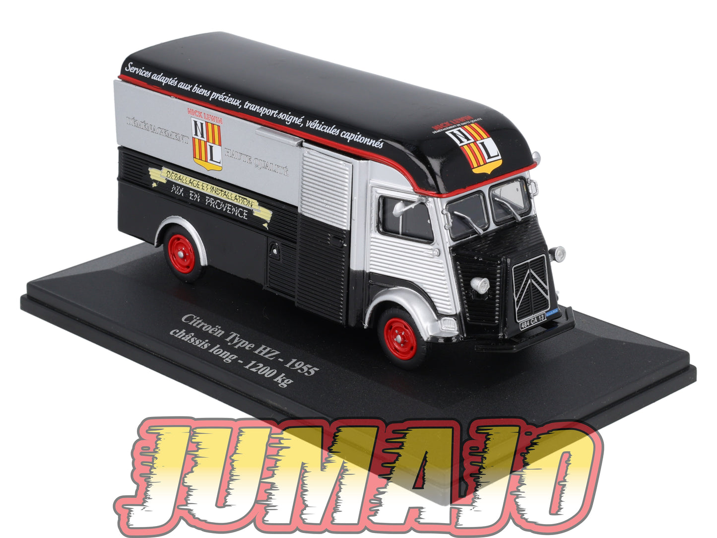HY69 1/43 ELIGOR Hachette CITROEN Type HZ Châssis long 1200kg 1955