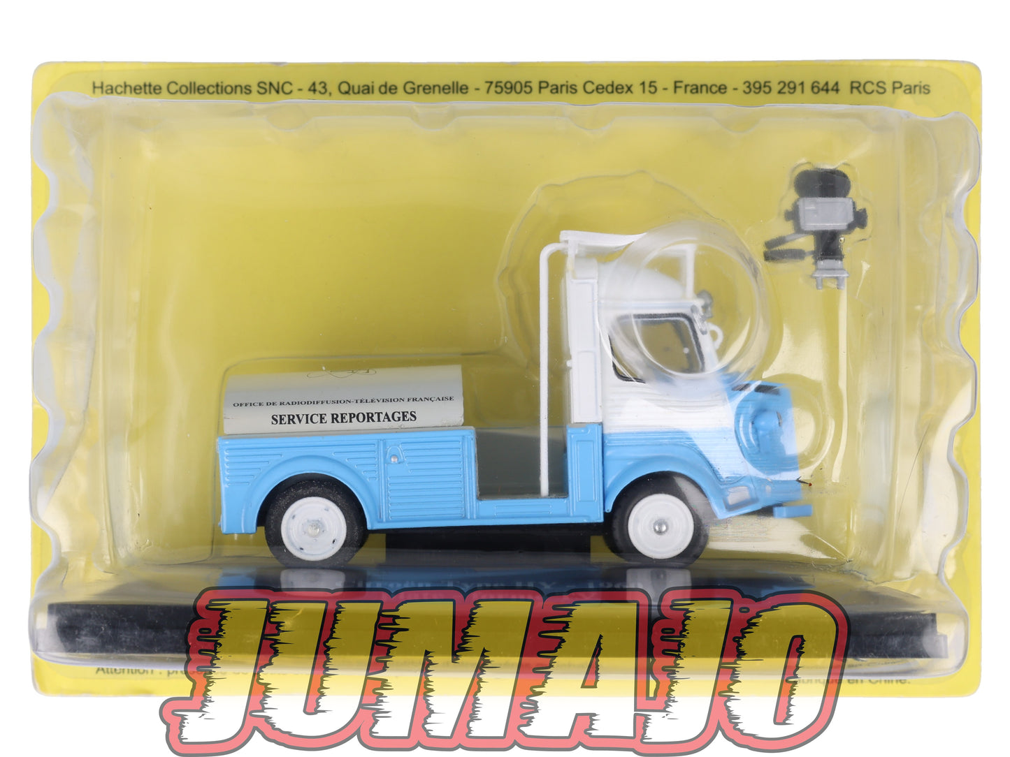 HY70 1/43 ELIGOR Hachette CITROEN Type HY Plate-forme TV ORTF 1960
