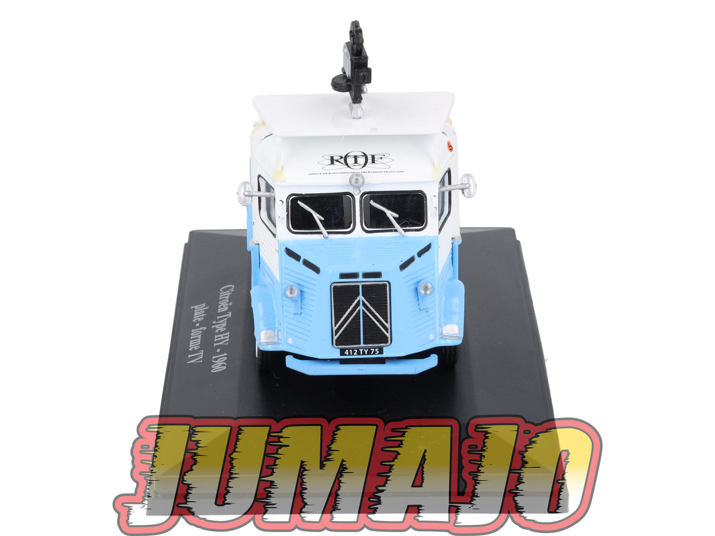 HY70 1/43 ELIGOR Hachette CITROEN Type HY Plate-forme TV ORTF 1960
