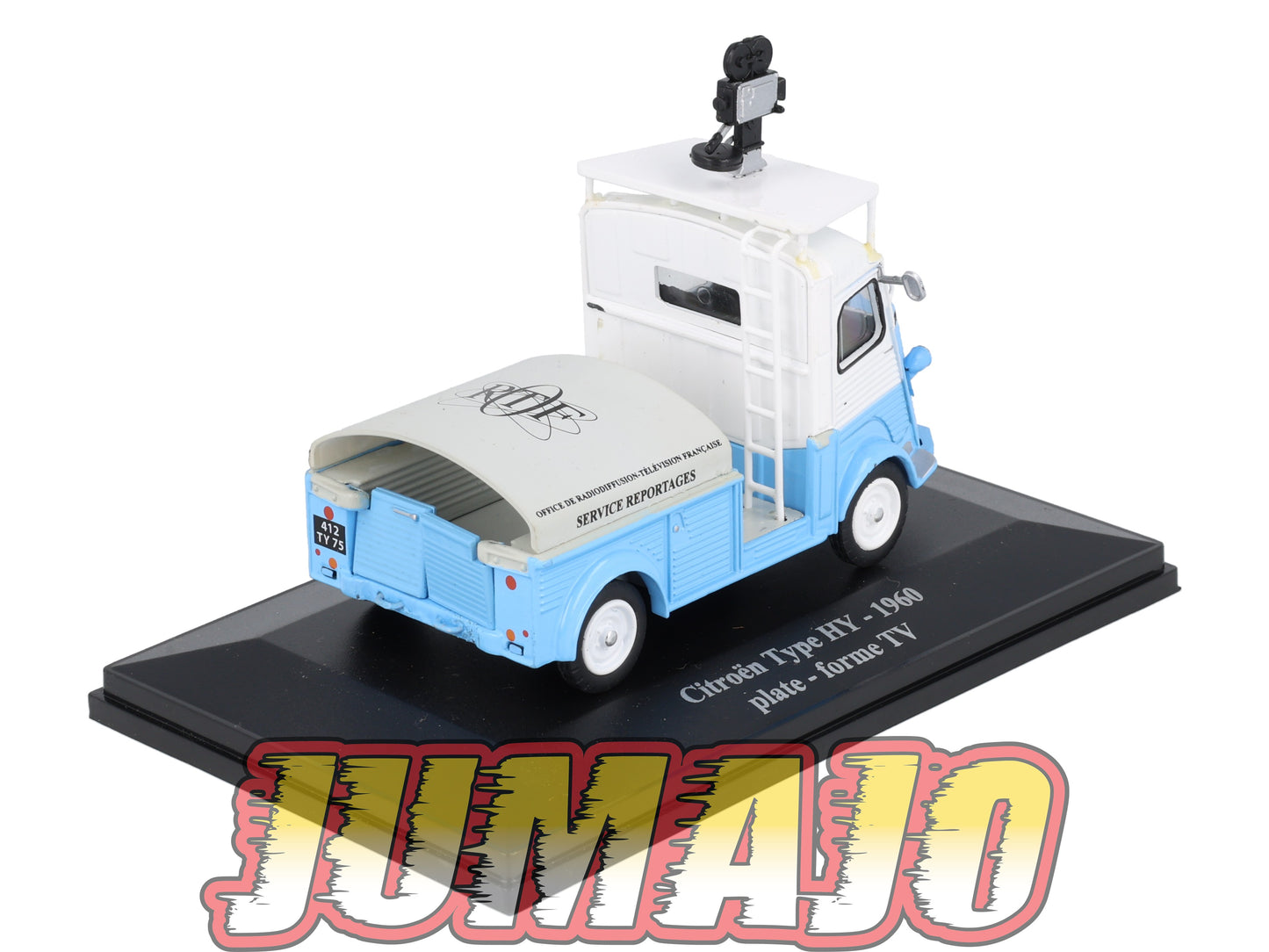 HY70 1/43 ELIGOR Hachette CITROEN Type HY Plate-forme TV ORTF 1960