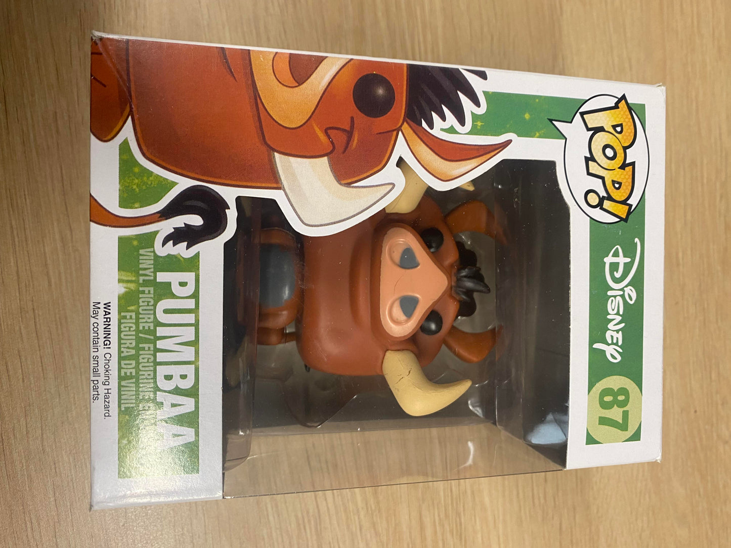 Figurine Vinyl FUNKO POP Disney : *OCCASION* Pumbaa #87