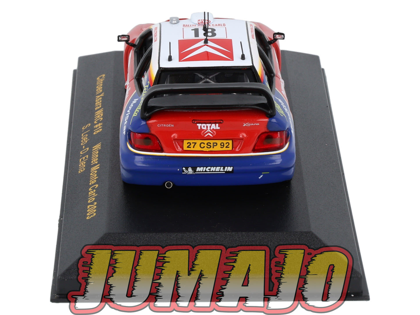 IXO100 Voiture 1/43 IXO Models Rallye : CITROEN Xsara WRC #18 Winner 2003 S.Loeb
