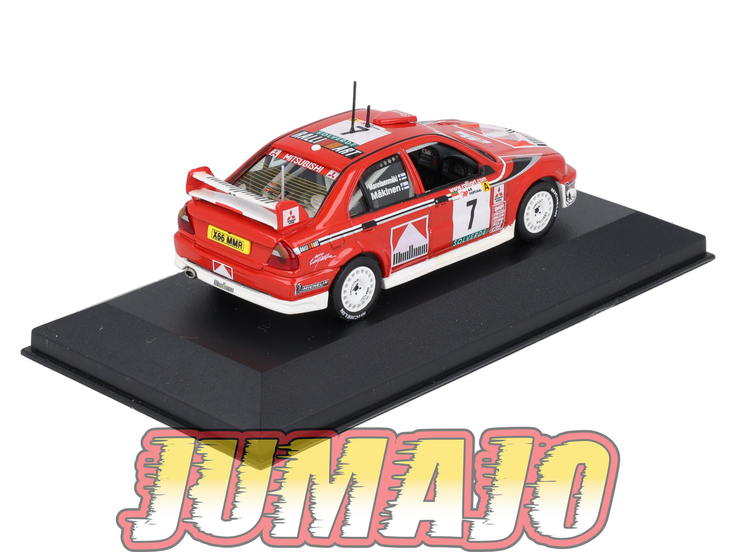 IXO305 Voiture 1/43 IXO Models Rallye : MITSUBISHI Lancer Evo 6.5 #7 2001 T.Makinen