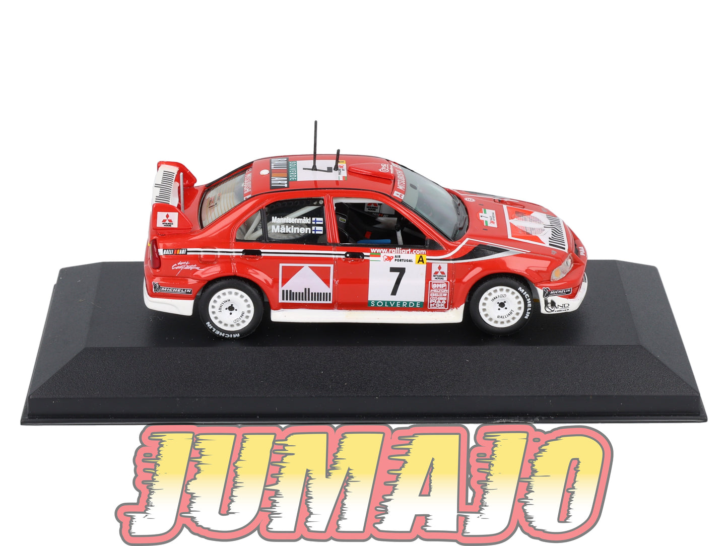 IXO305 Voiture 1/43 IXO Models Rallye : MITSUBISHI Lancer Evo 6.5 #7 2001 T.Makinen