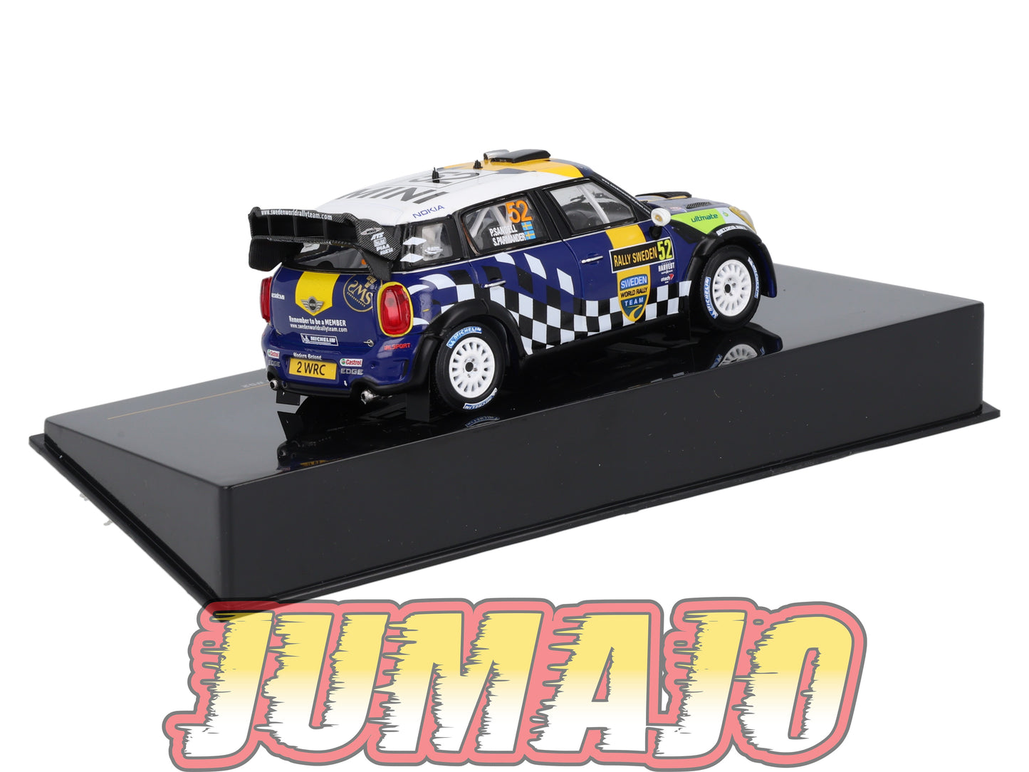 IXO493 Voiture 1/43 IXO Models Rallye MINI John Cooper Works 2012 P.Sandell #52