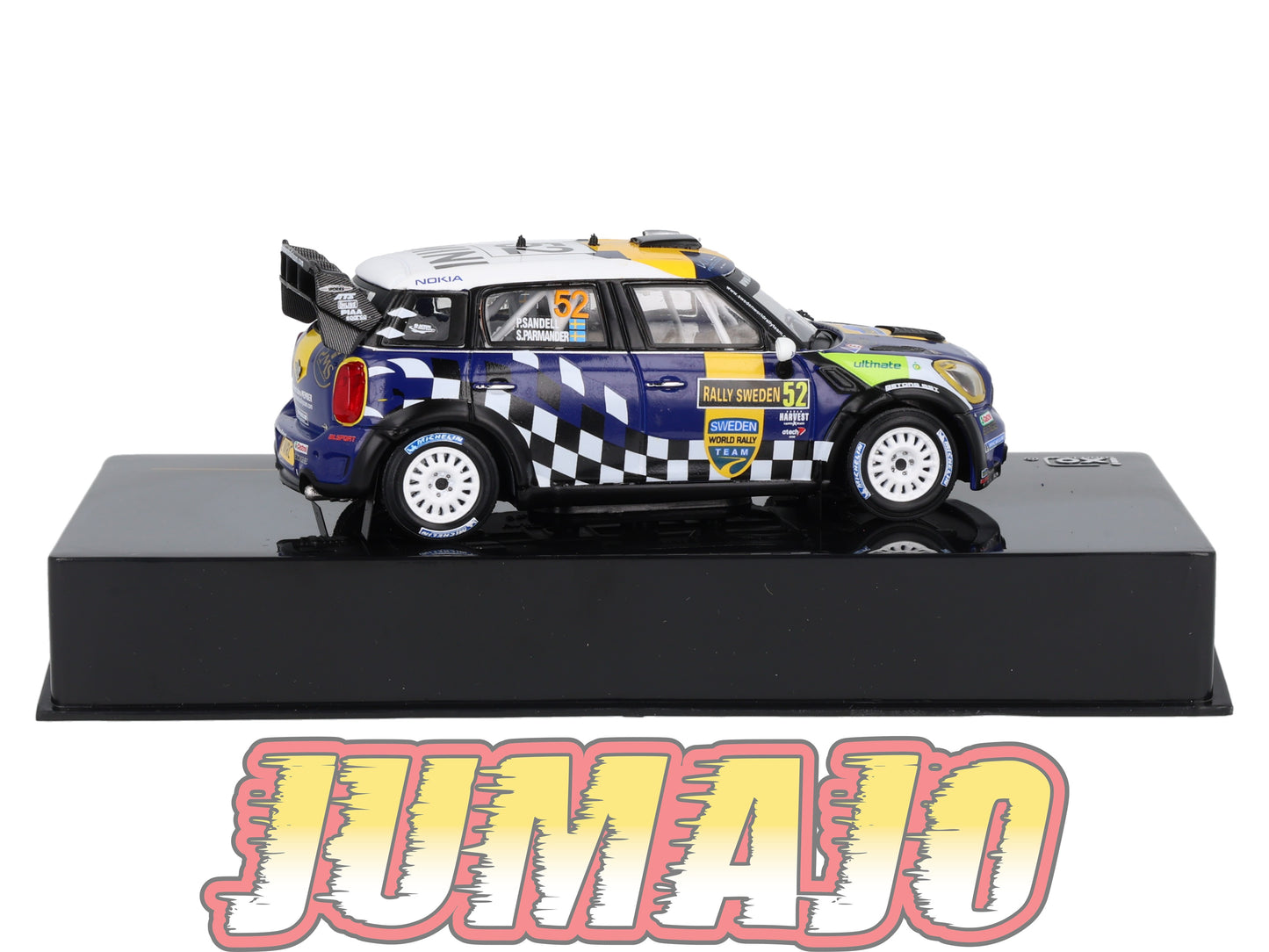 IXO493 Voiture 1/43 IXO Models Rallye MINI John Cooper Works 2012 P.Sandell #52