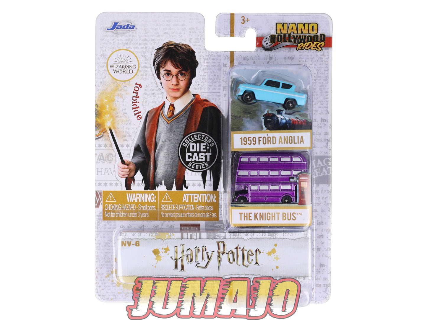 J719 Voiture Nano JADA Harry Potter : Ford Anglia 1959, The Knight Bus