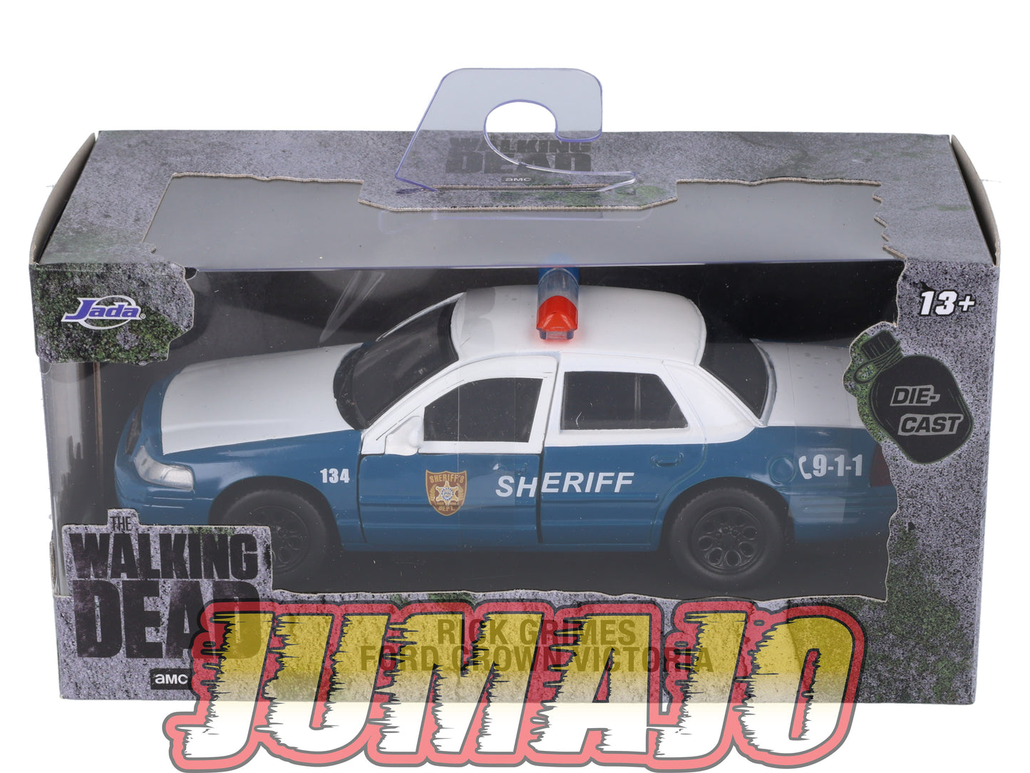 J728 Voiture 1/32 JADA Walking Dead : Ford Crown Victoria
