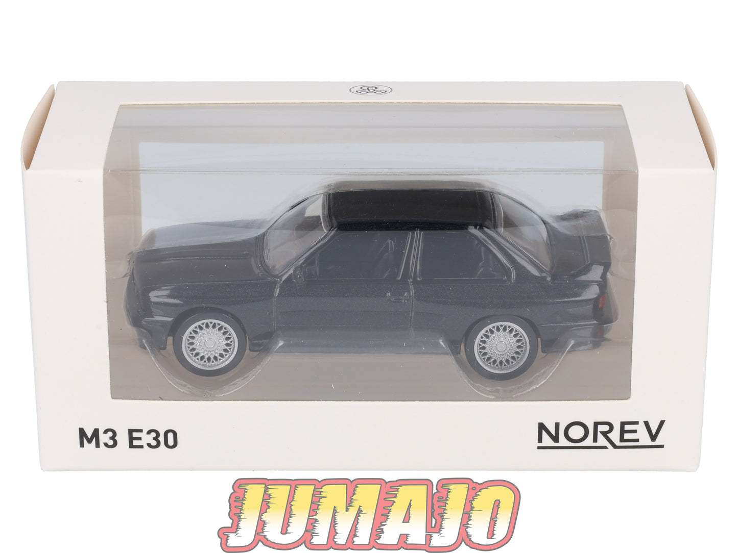 JC11 Voiture 1/43 JET-CAR NOREV : BMW M3 E30 1986 Noire