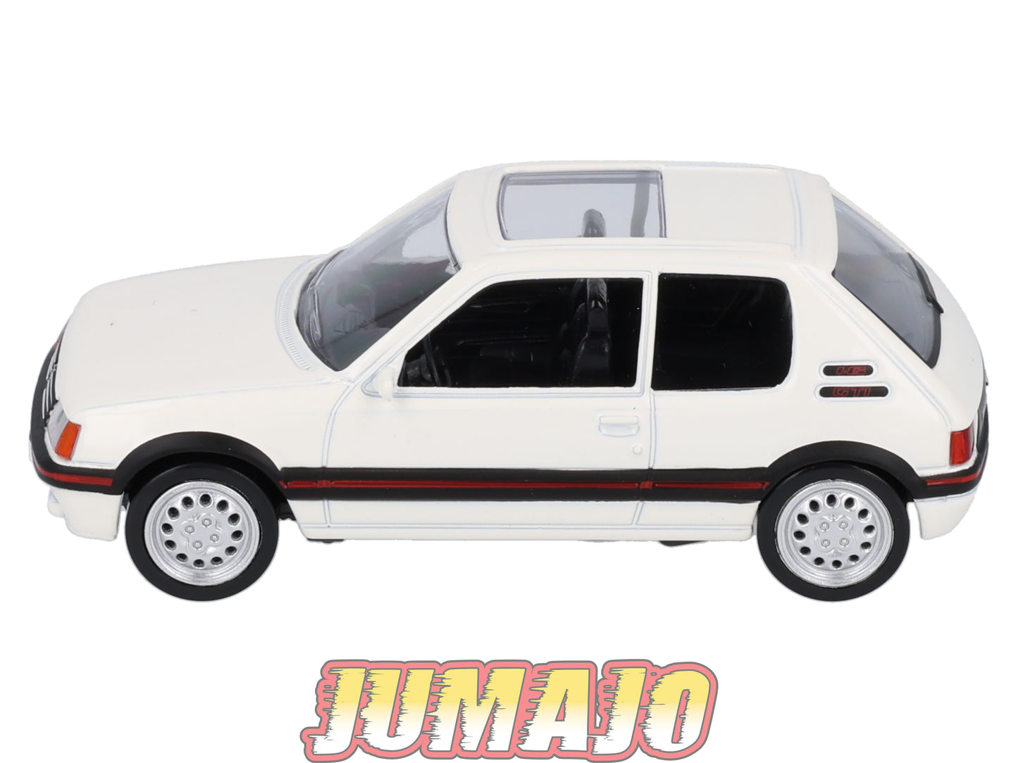 JC13 Voiture 1/43 JET-CAR NOREV : PEUGEOT 205 GTi Blanche 1986