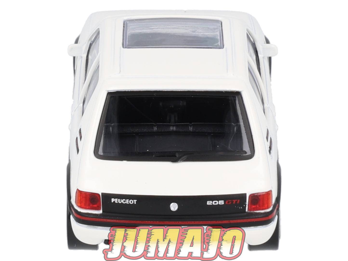 JC13 Voiture 1/43 JET-CAR NOREV : PEUGEOT 205 GTi Blanche 1986