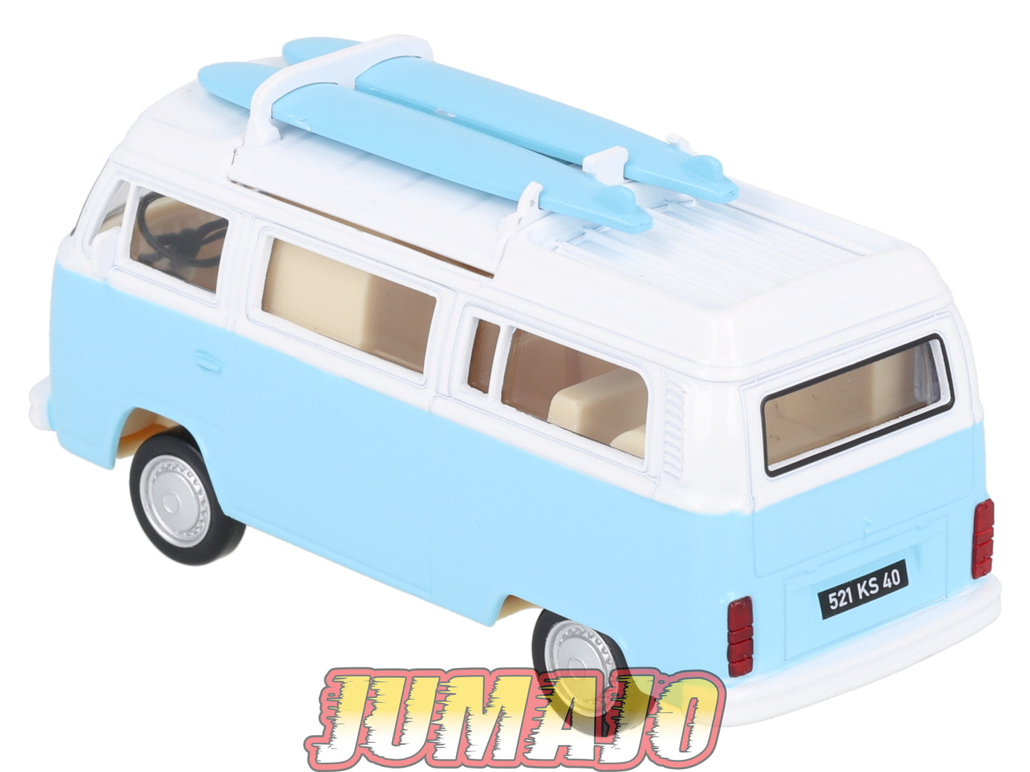 JC14 Voiture 1/43 JET-CAR NOREV : VOLKSWAGEN Combi T2 Bleu 1973